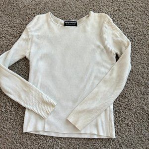Absolutely White Sweater